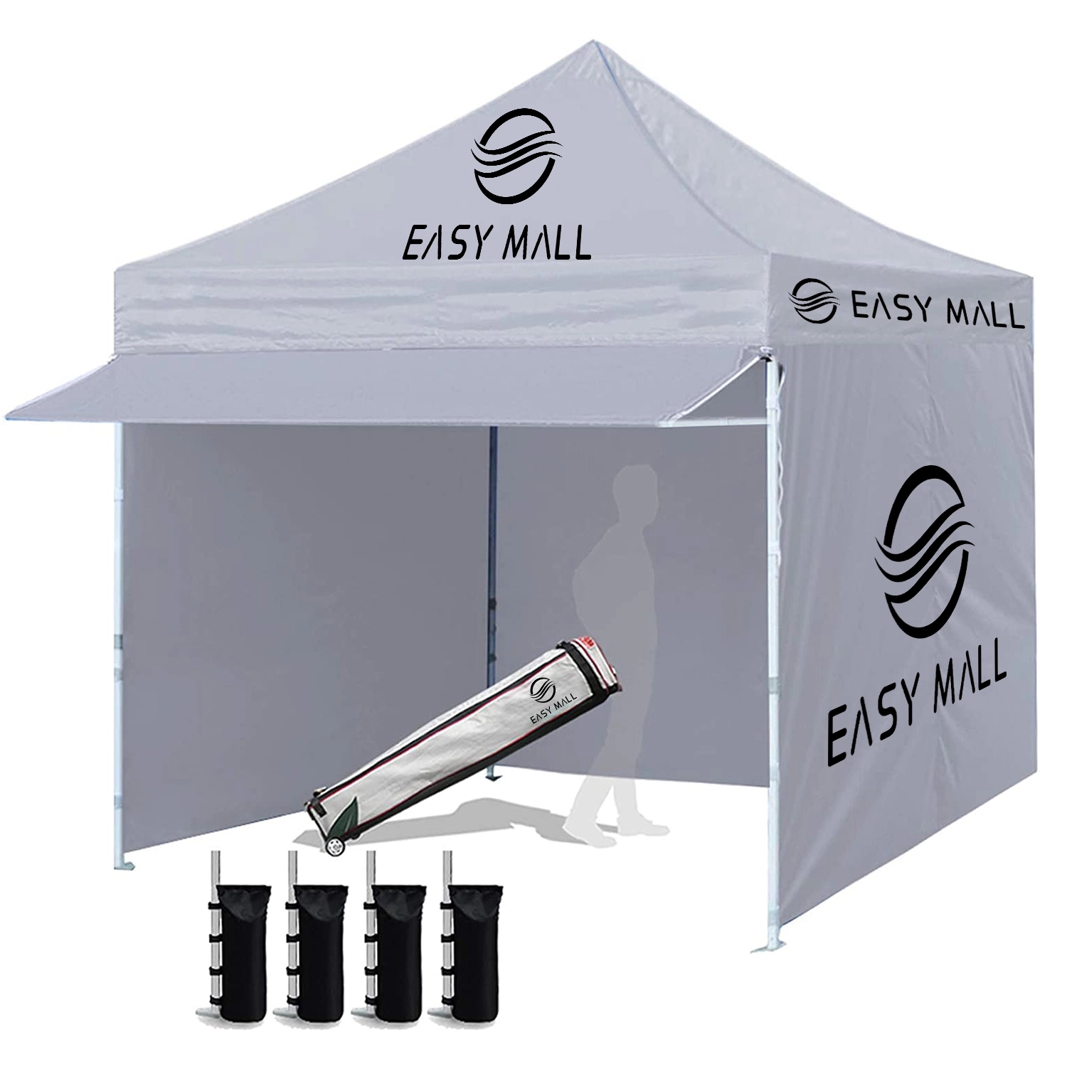 Polyester Tent w/ Full Wall 2