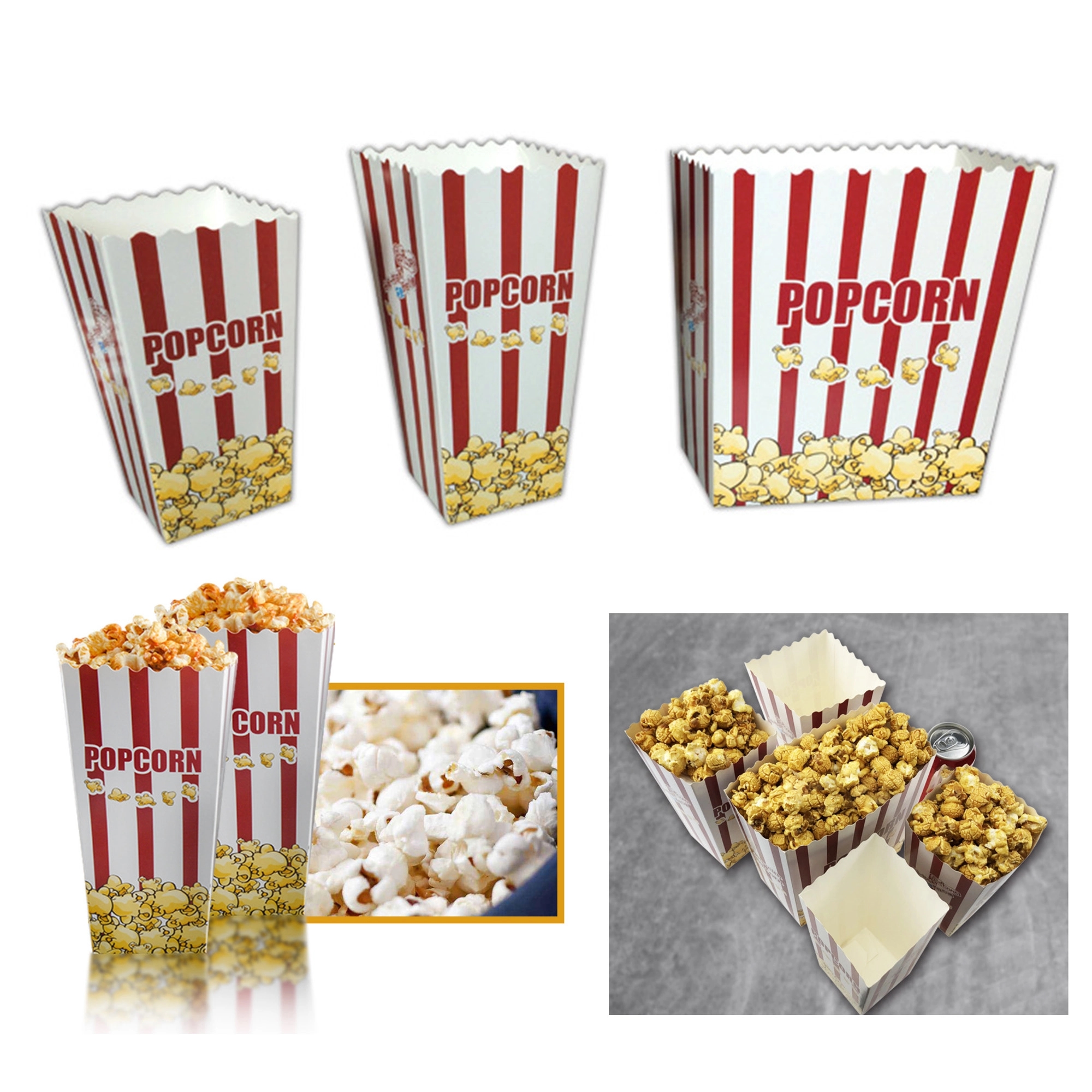 46 Oz. Paper Popcorn Buckets 5