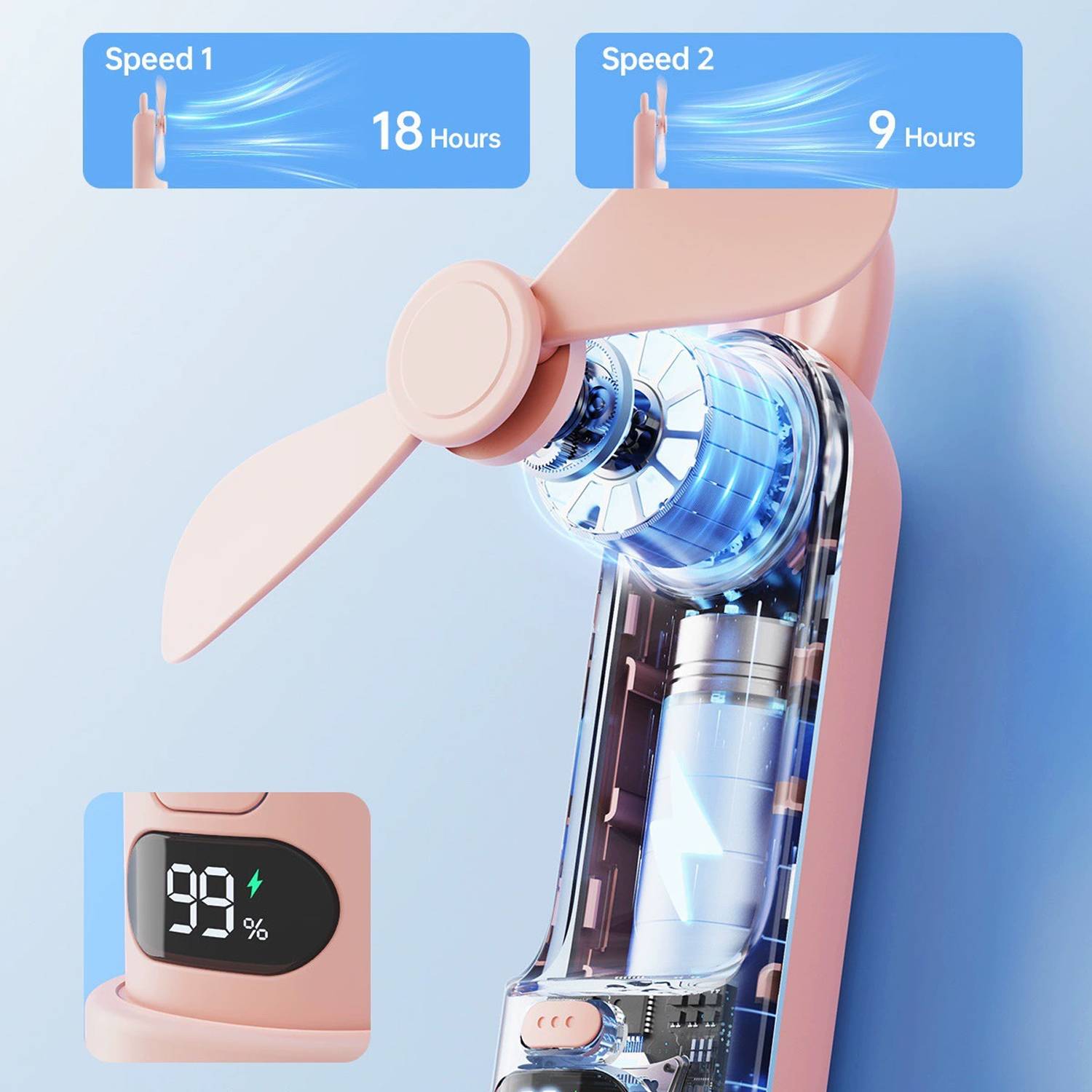 Mini USB Foldable Handheld Fan 6
