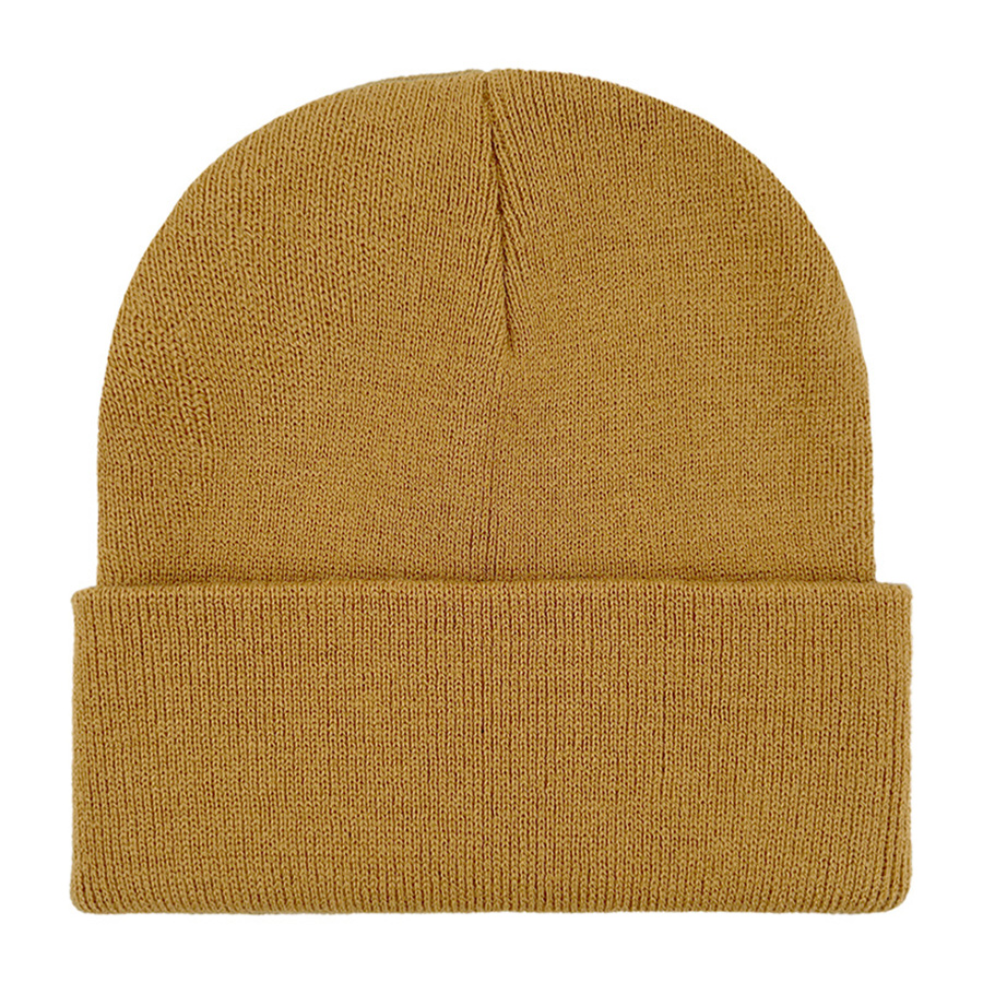 Classic Ribbed Cuffed Beanie with Custom Logo - 100% Acrylic 41