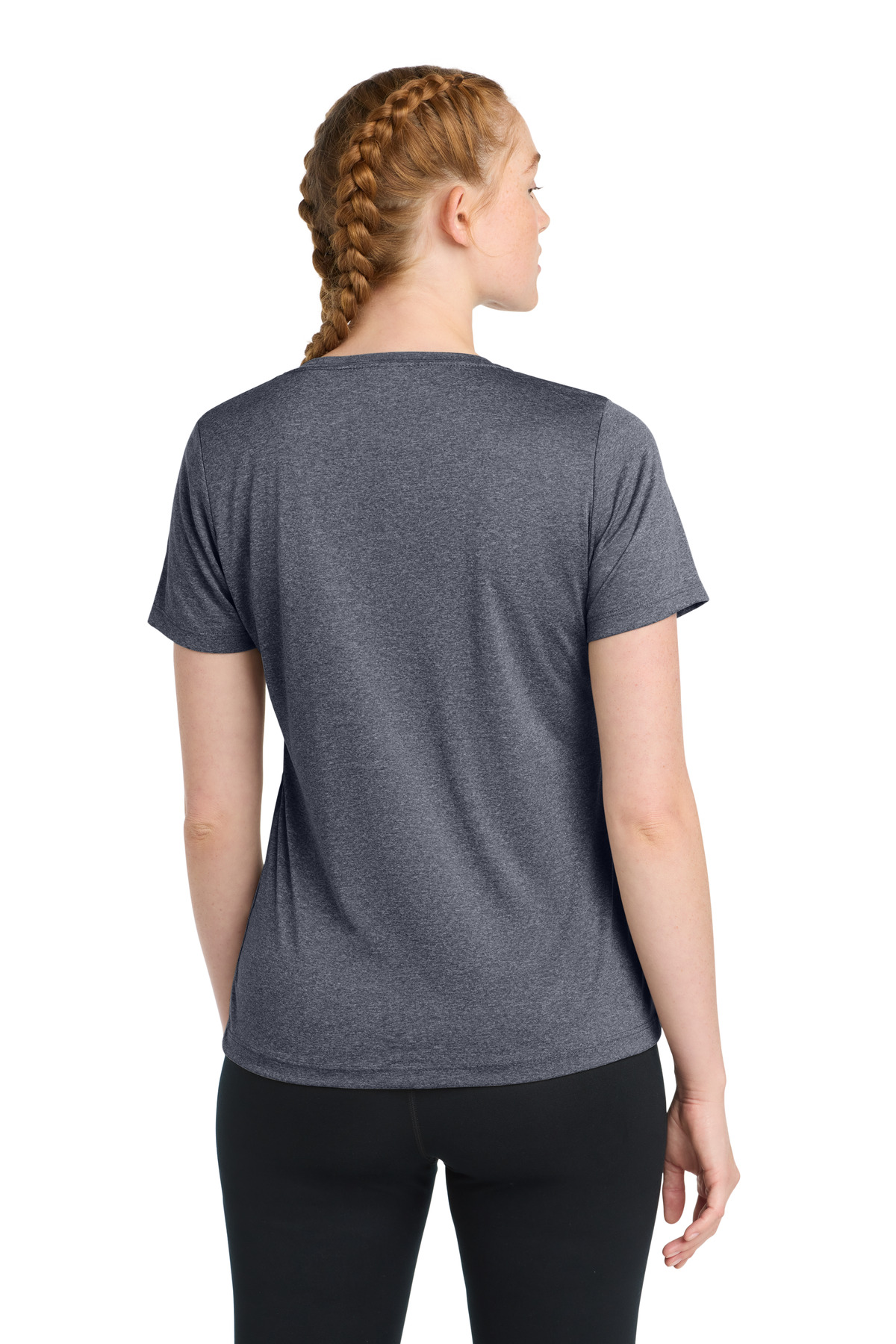 Sport-Tek Women's Heather Contender Scoop Neck Tee. LST360 7