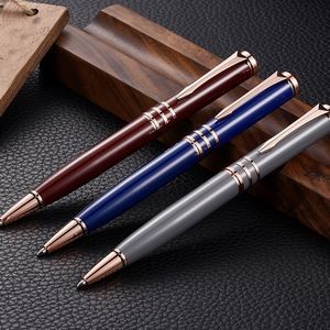 Black Business Executive Twist Metal Pen 7
