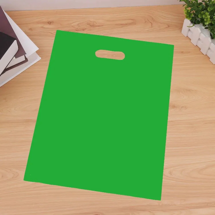 Frosted Plastic Die Cut Bag - Flexo Ink 2