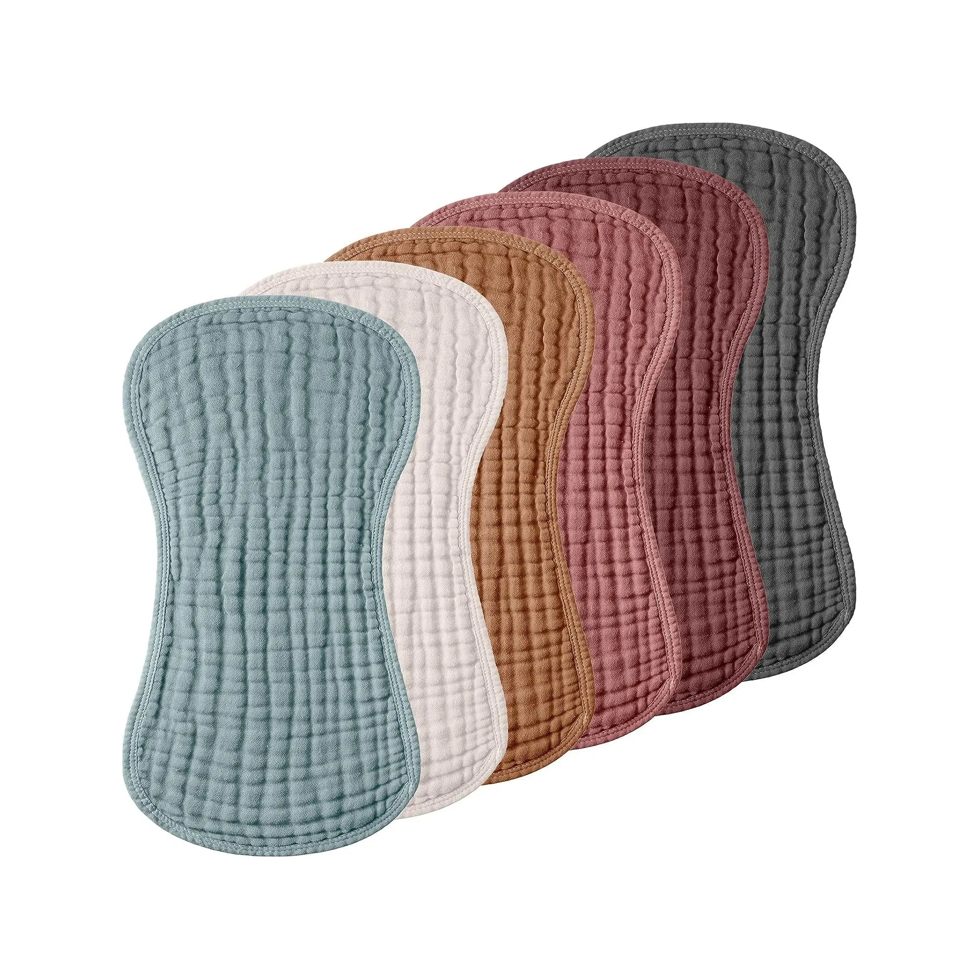 Six Layer Cotton Gauze Burp Cloth 3