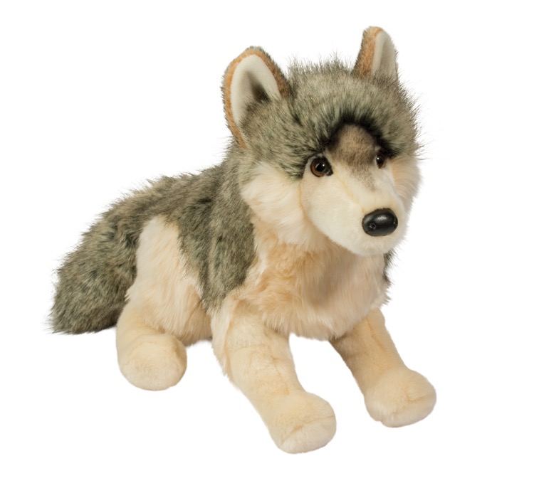 Smoke DLux Wolf Stuffed Animal 2