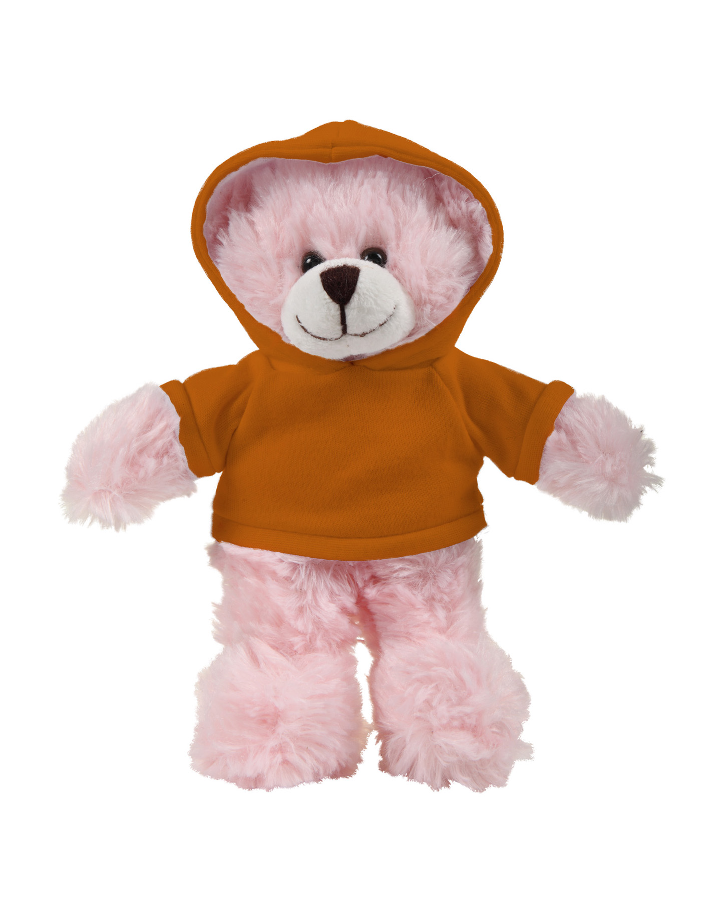 soft plush Pink Bear with hoodie 13