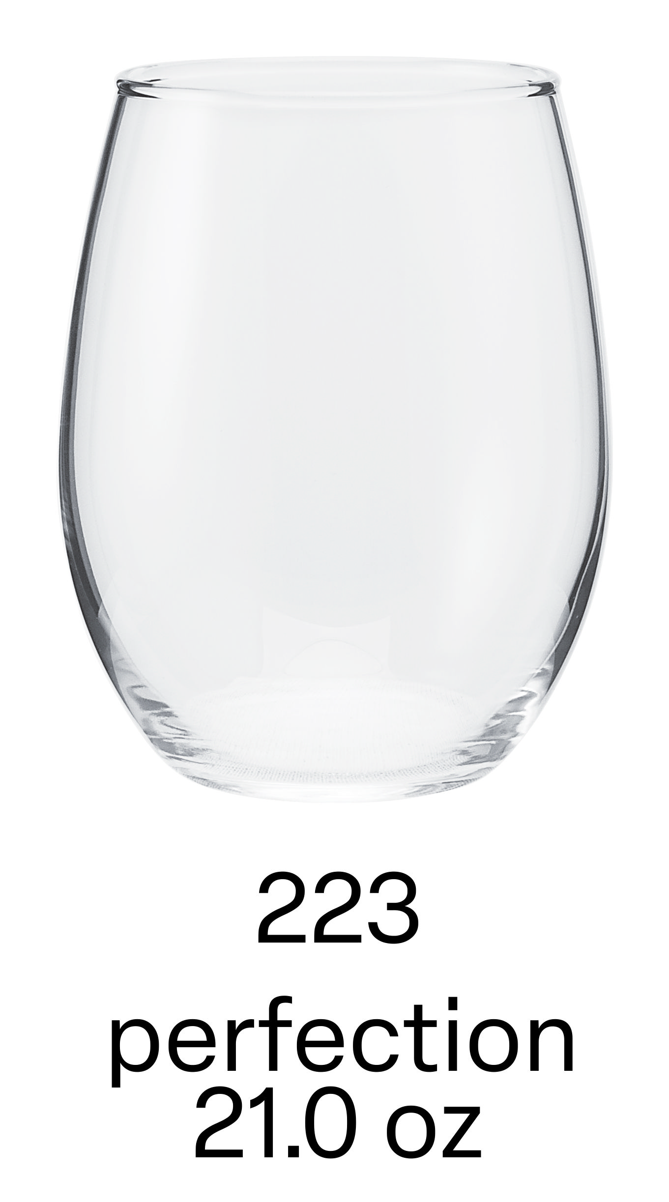21 oz perfection stemless wine