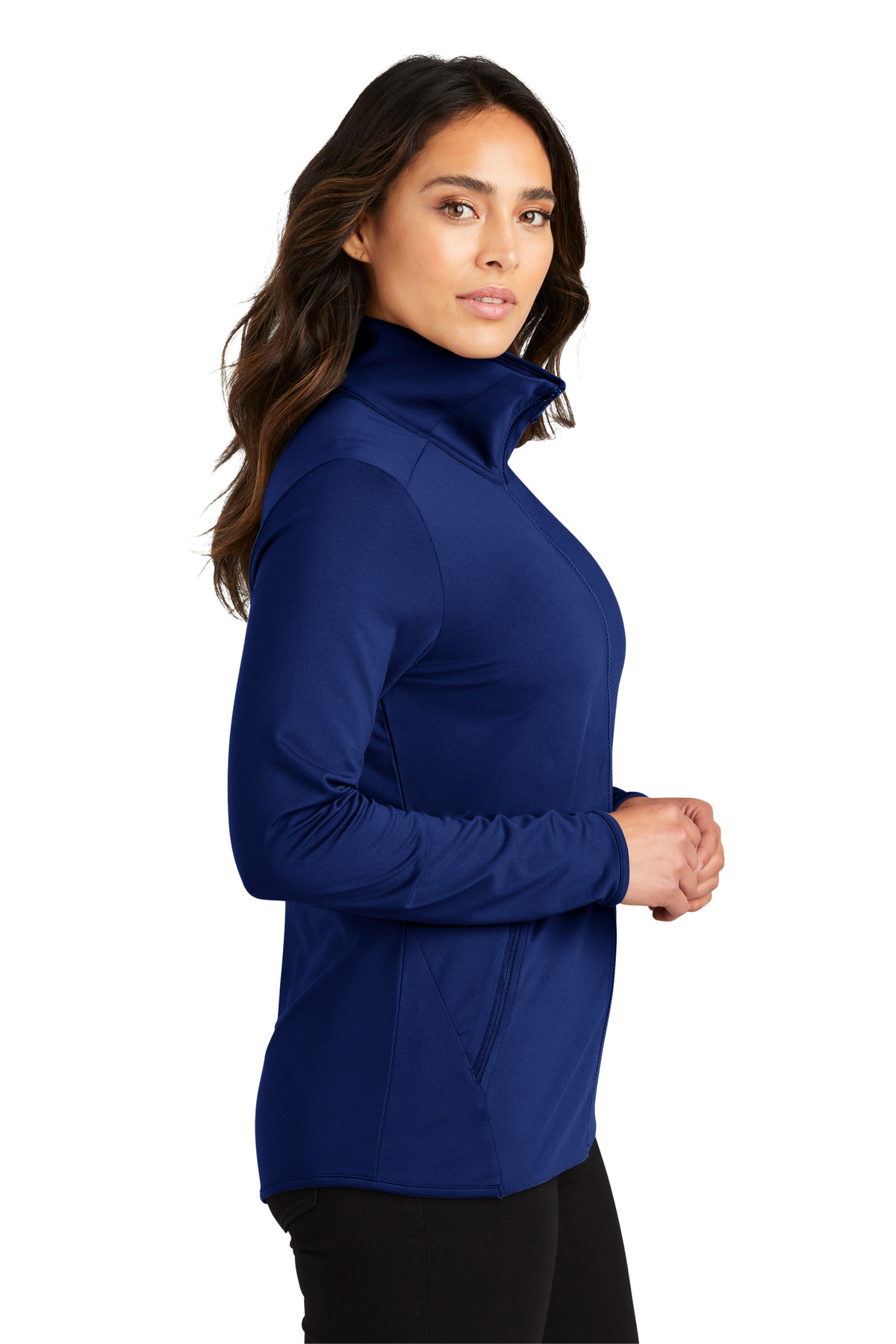 Port Authority Women's Accord Stretch Fleece Full-Zip LK595 19