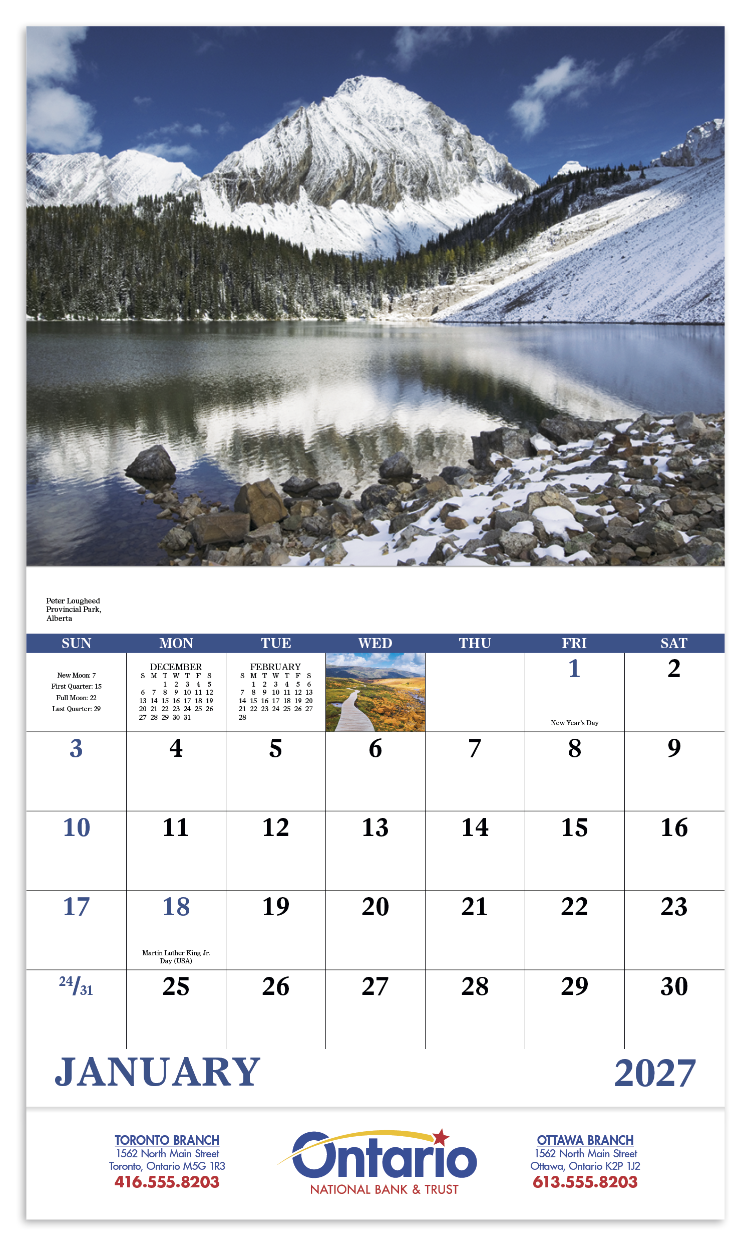Good Value™ Scenic Canada - Stapled Calendar 67