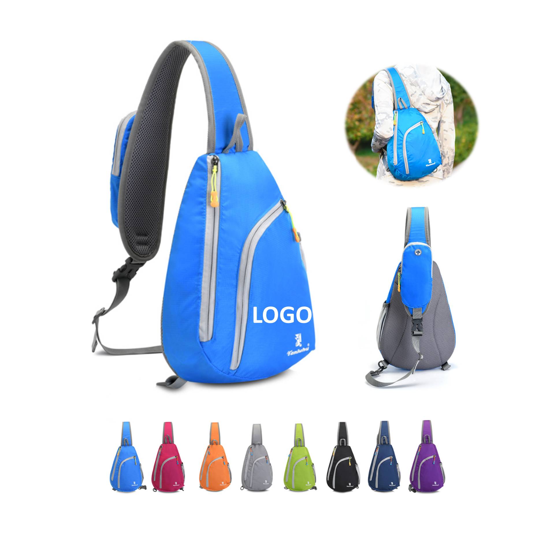 Outdoor Hiking Diagonal Shoulder Bag 2