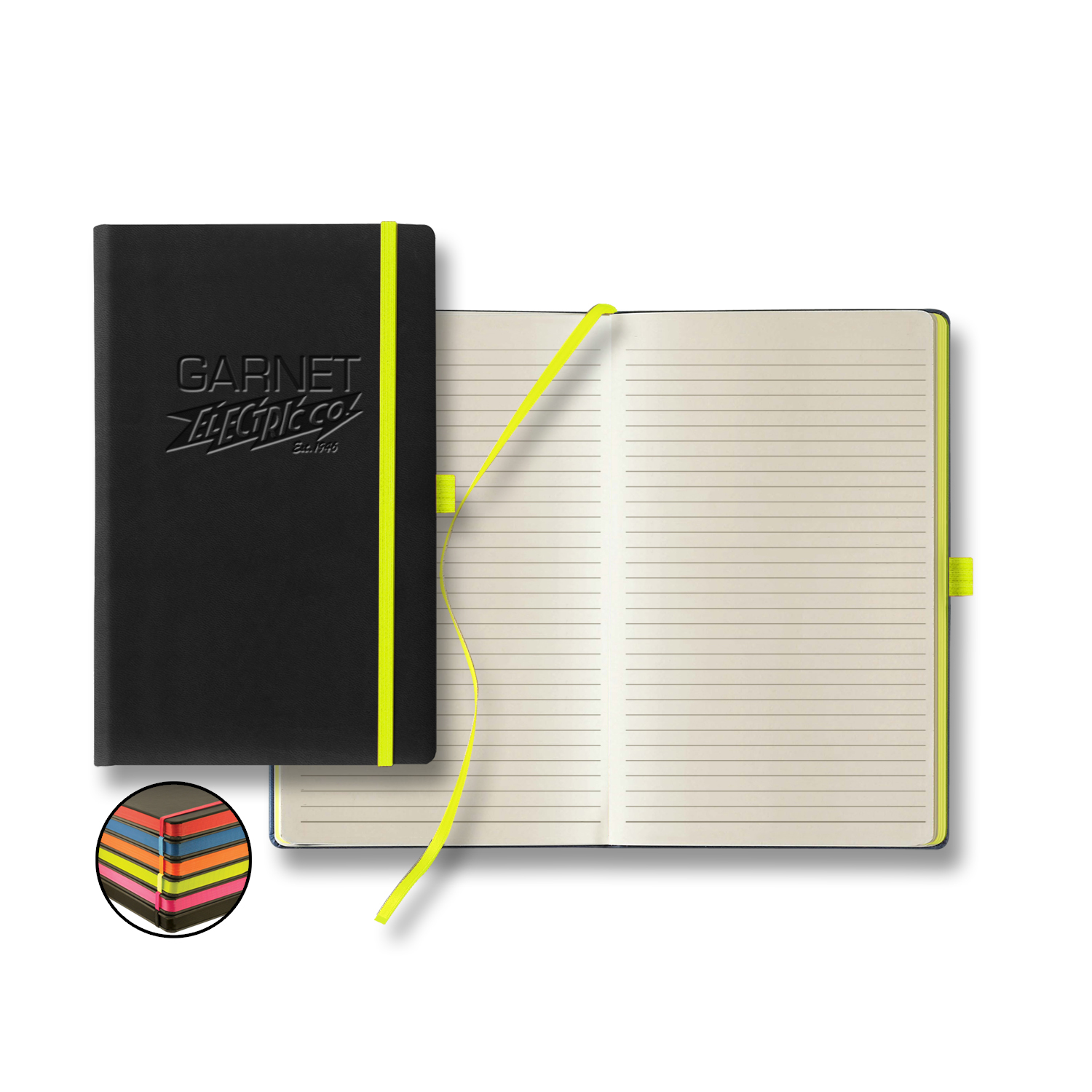 Castelli Tucson Edge Medio Lined Ivory Page Journal 5