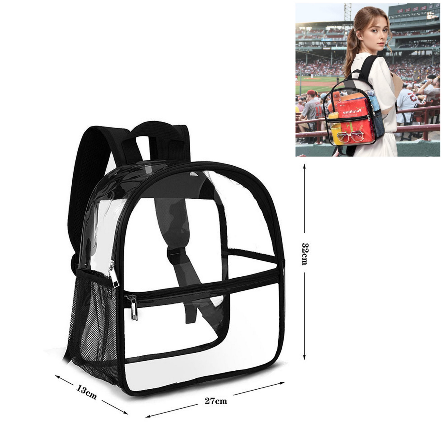 Clear bookbag 1