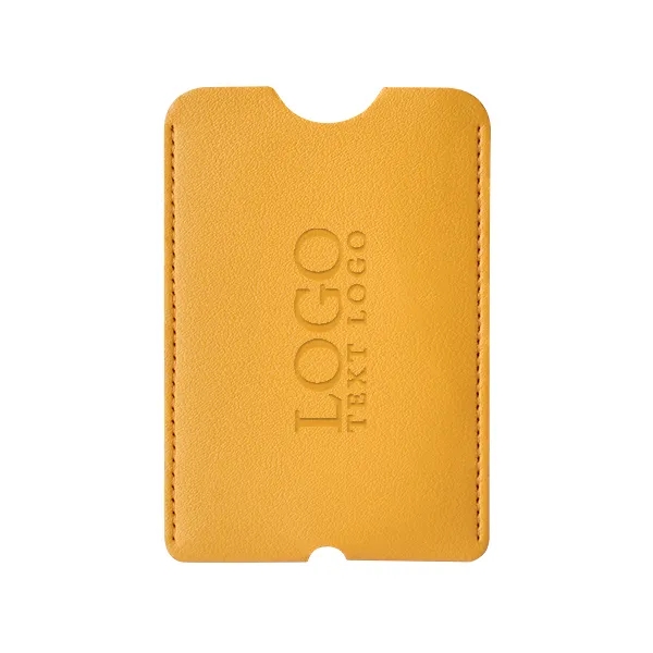 Vegan Leather Luggage Tag with Loop Strap 25
