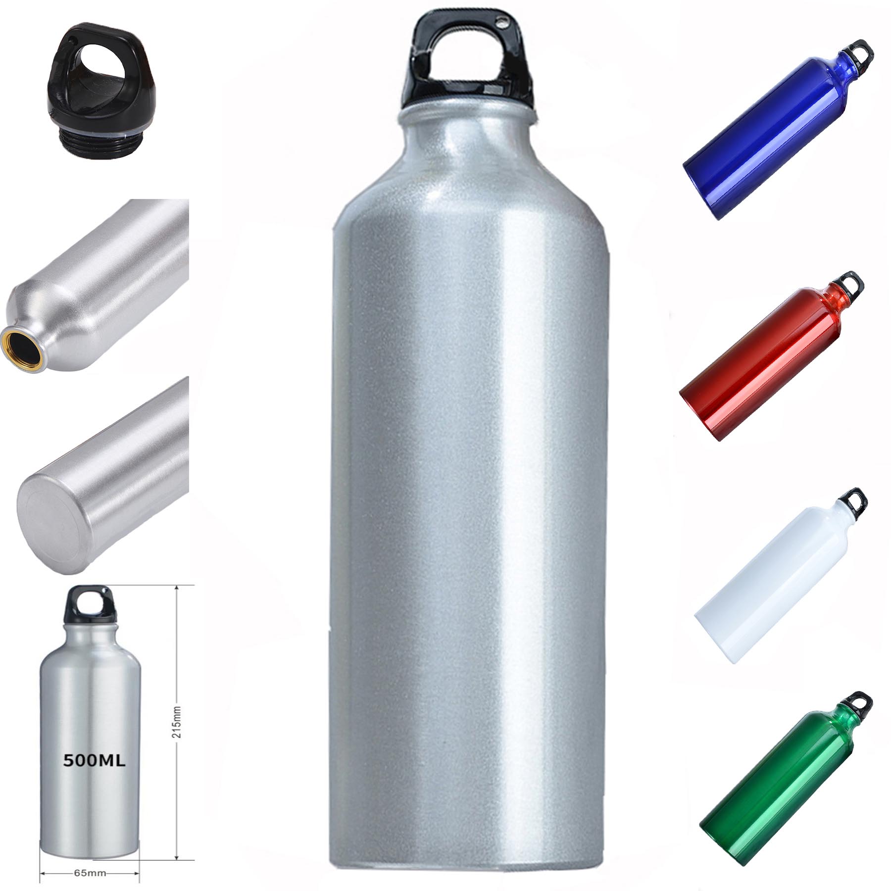 500ml Aluminum Outside Sports Cup 2