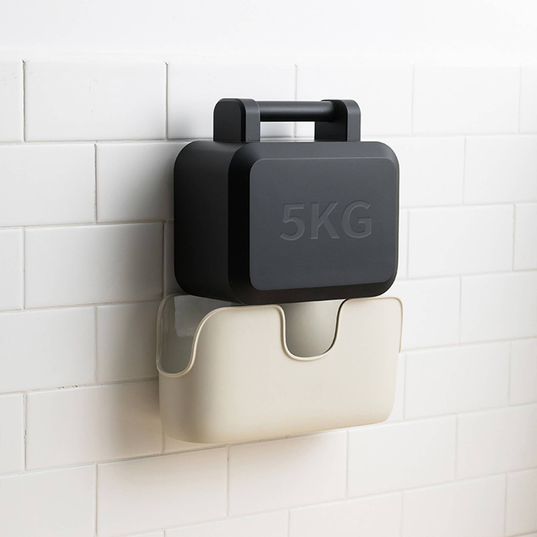 Abs Wall-mounted cutting board storage rack 5