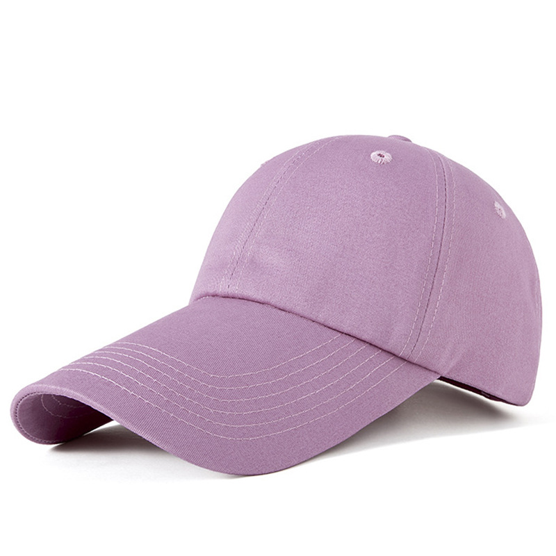 Adjustable Extra Long Bill Baseball Cap Men Women 100% Cotton Visor Hat 13