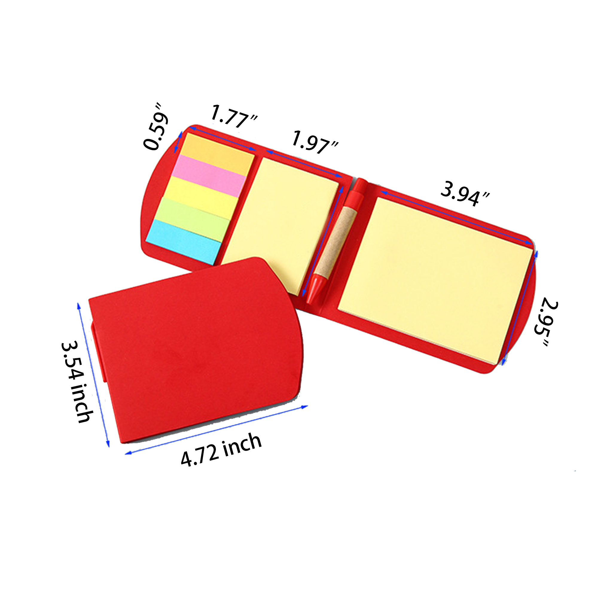 MOQ:50pcs Printed Sticky Notes Combo Set 3