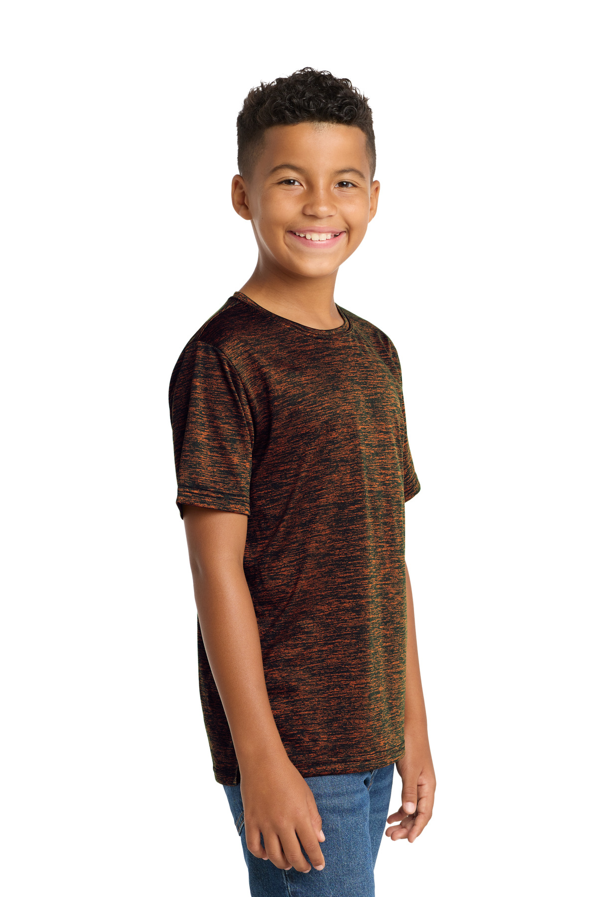 Sport-Tek Youth PosiCharge Electric Heather Tee. YST390 57
