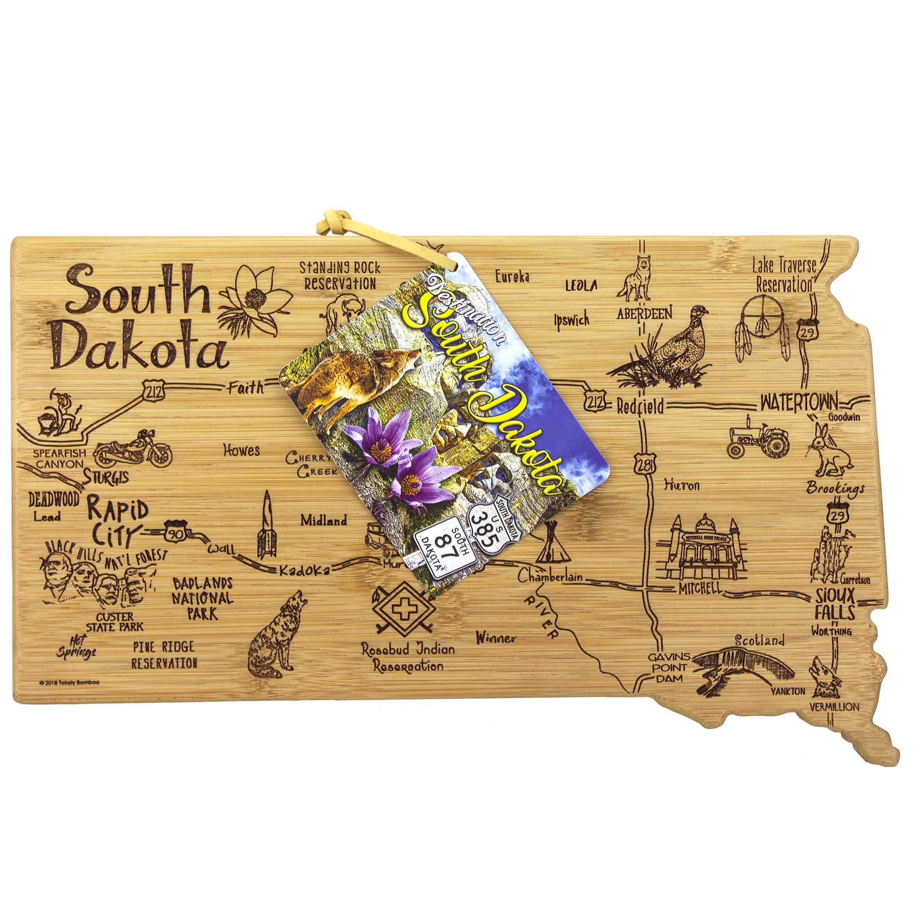 Destination South Dakota Cutting & Serving Board 6