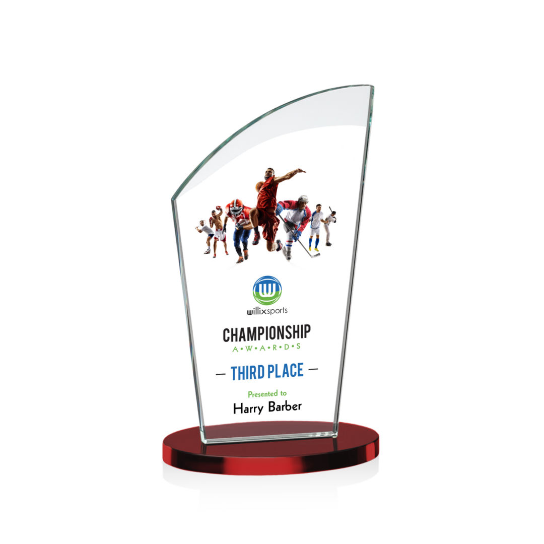 Tomkins VividPrint™ Award - Red 2