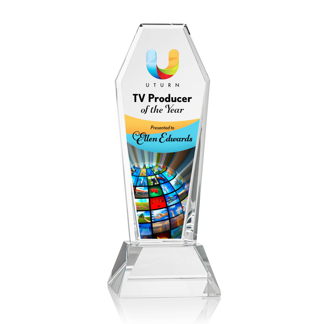 Romford VividPrint™ Award on Base - Clear 10