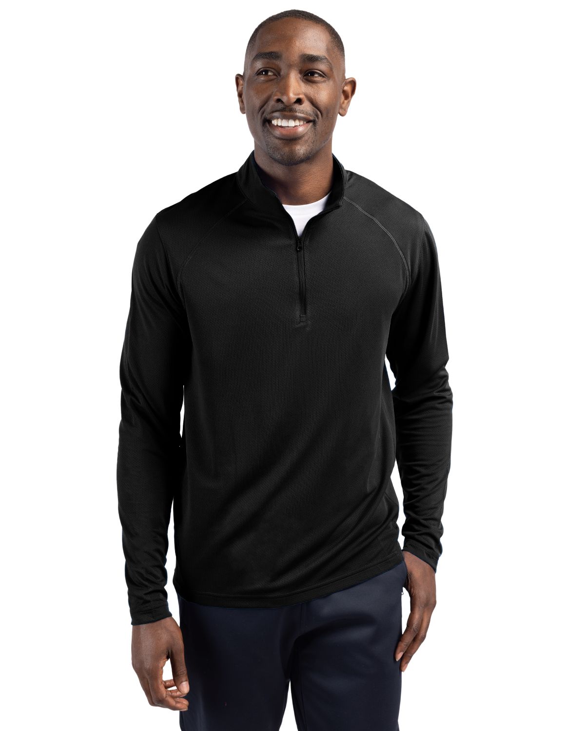 Ice Pique Mens Half Zip Tech Pullover