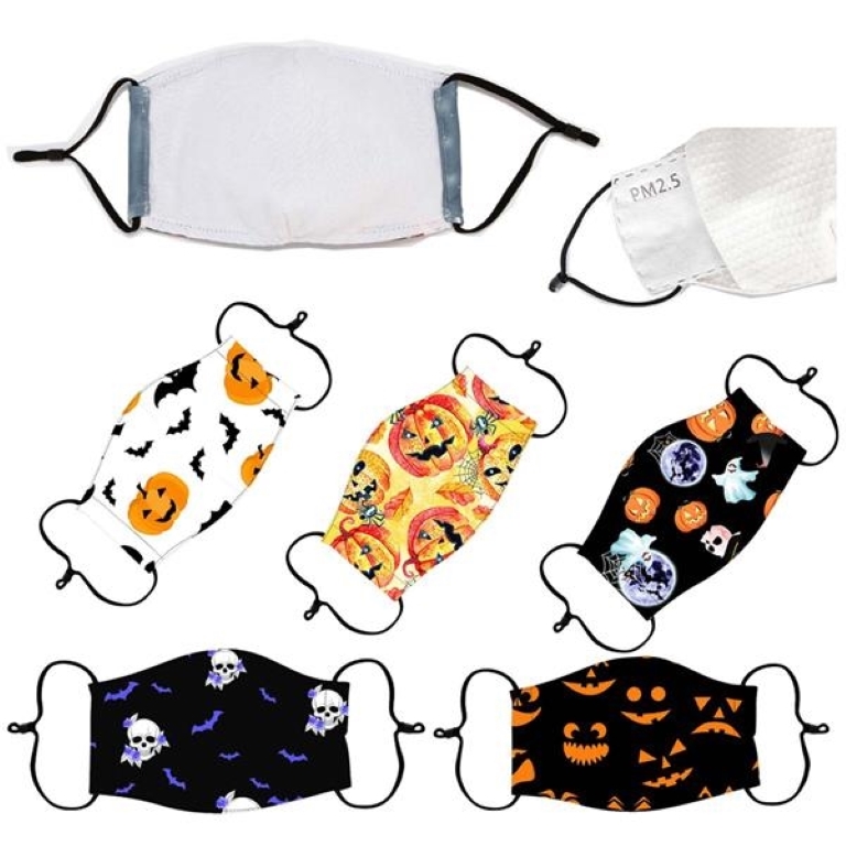 Halloween Party Face Mask with Filters 1