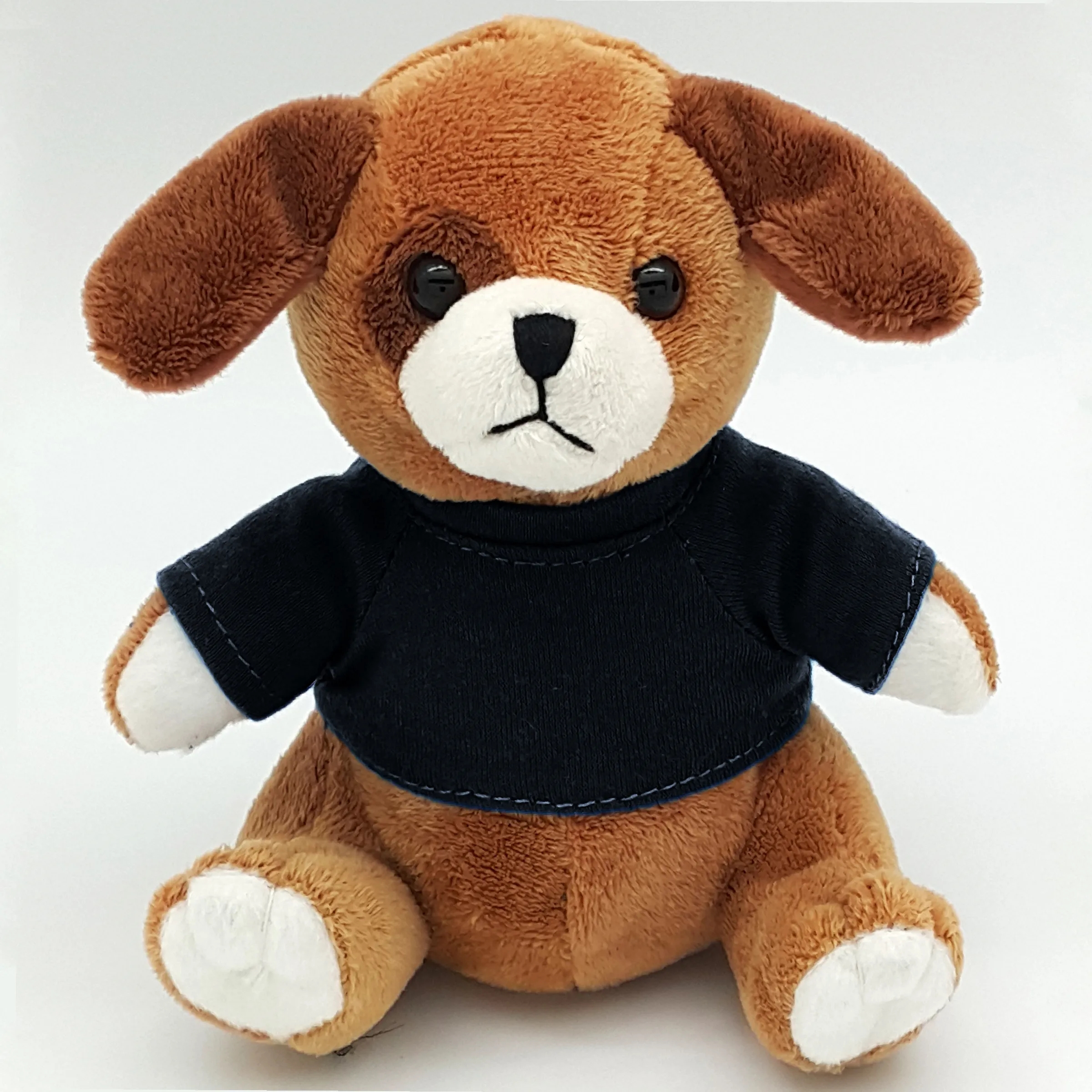 6" Beanie Dog with Embroidered Eyes 24