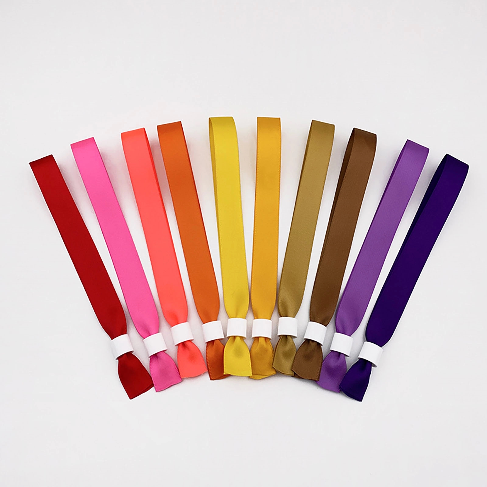 Full Color Sublimated Aluminum Lock RPET Recycled Wristbands 3