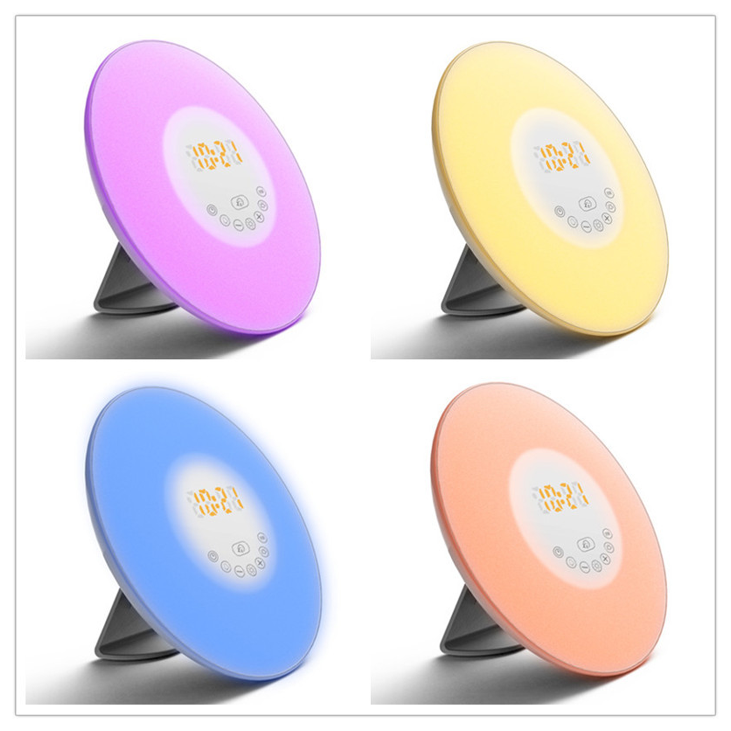 Sunrise Wake Up Clock FM Radio With Light 3