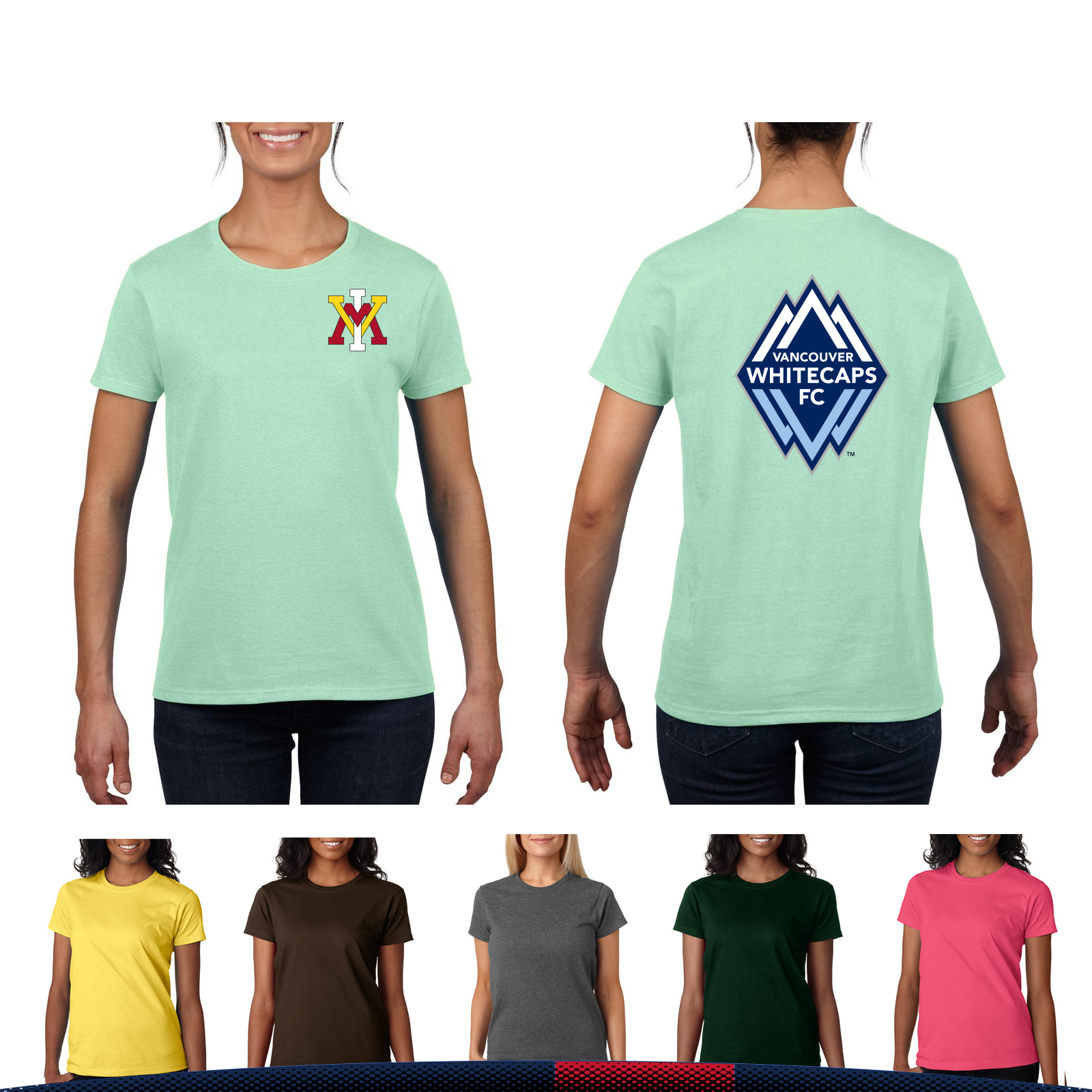 Gildan® 6.1 oz Cotton Ladies T-shirts 6