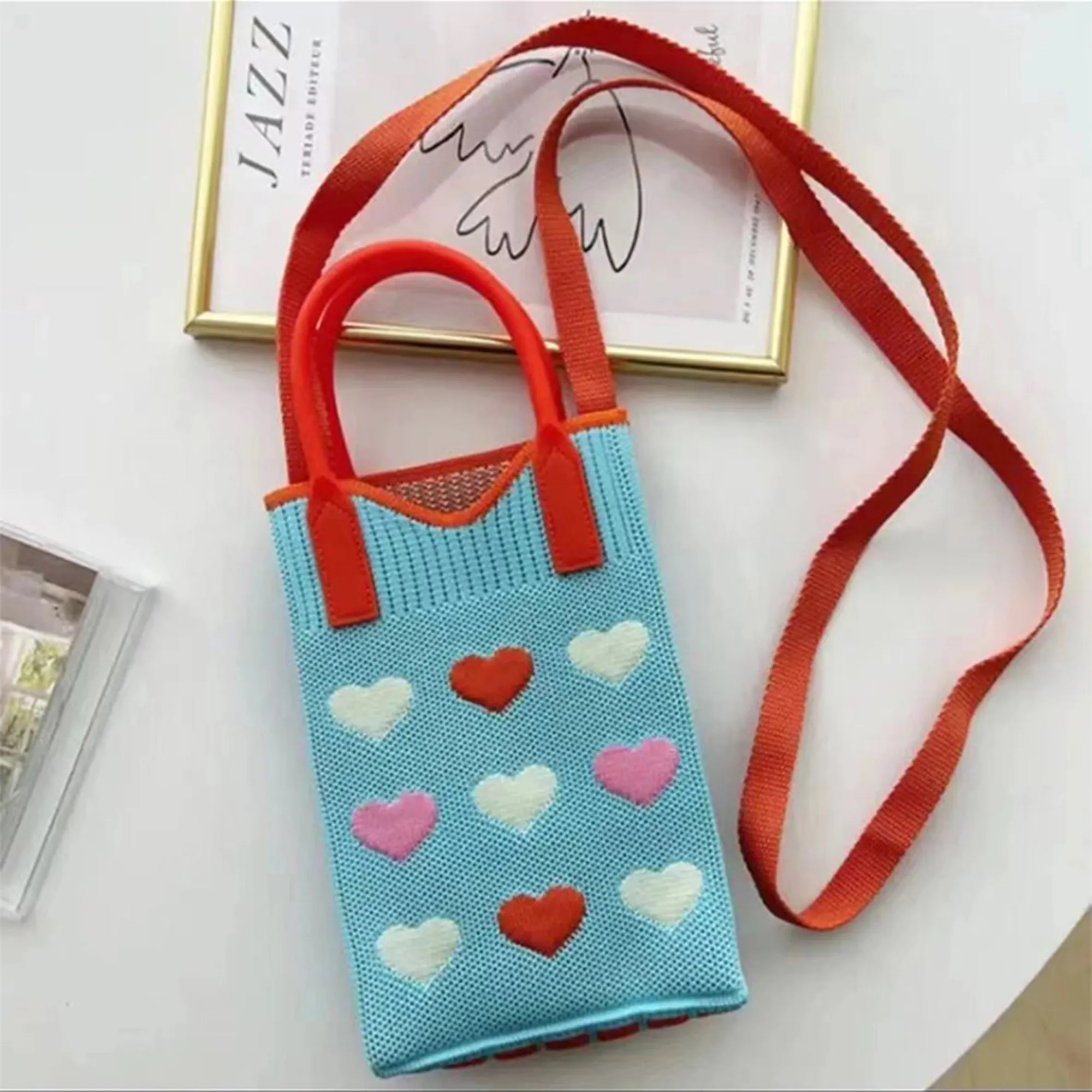 Mini Knitted Crossbody Bag Free Shipping 1