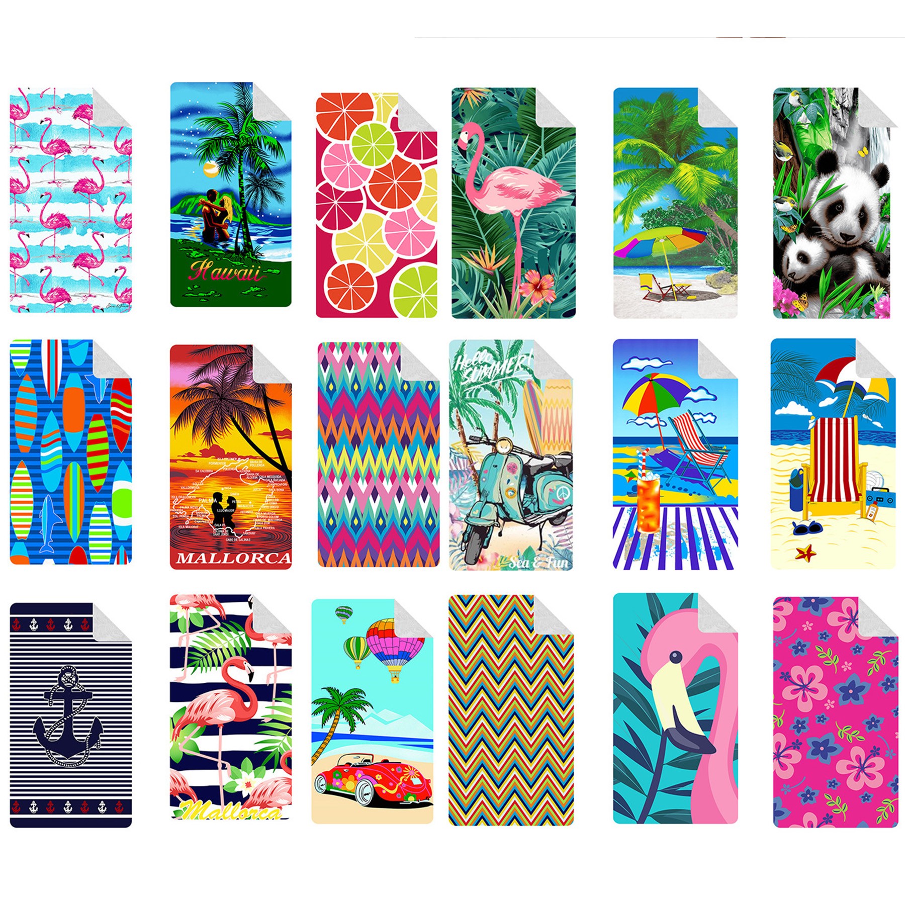 Microfiber Beach Towels In Customizable Patterns 2