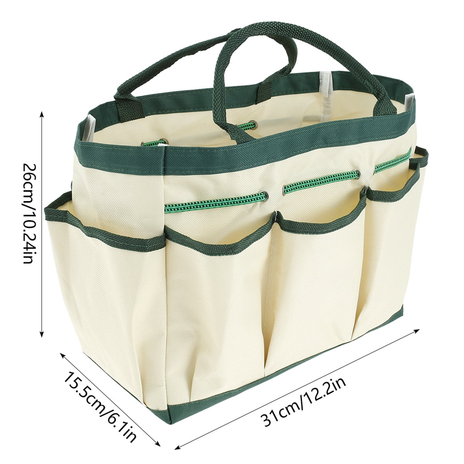 Large Capacity Oxford Garden Tool Bag w/ Pockets 3