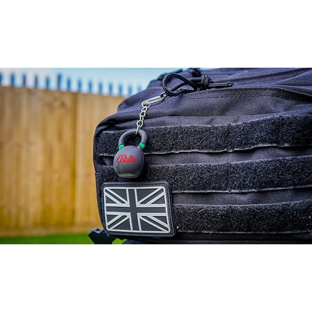 Custom PVC Gym Kettlebell Keychains 2