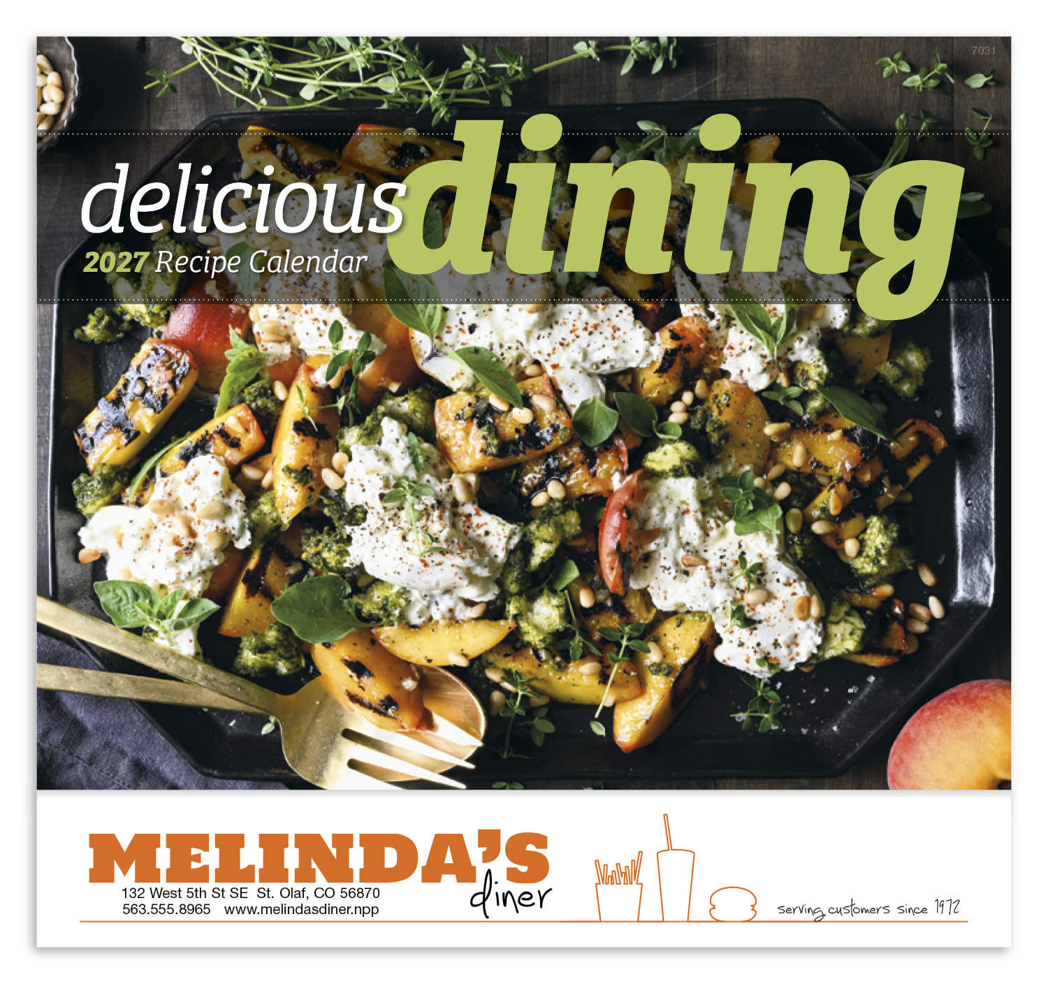 Good Value™ Delicious Dining - Stapled Calendar 63