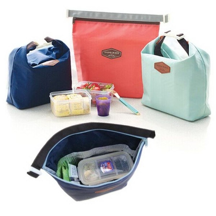 Folding Washable Insulated Cold Storage Pouch Type Lunch Bag 2