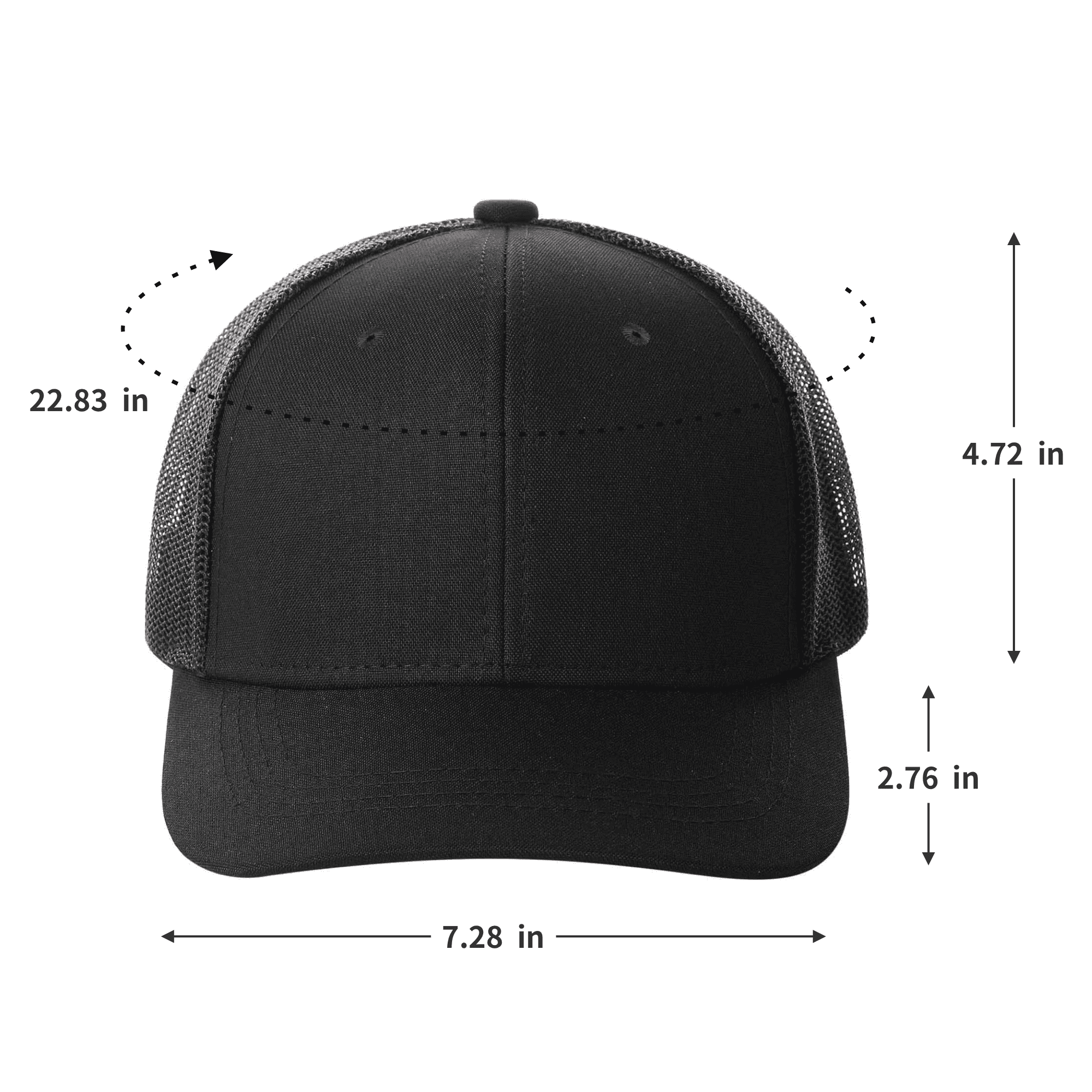 MOQ10 Mesh Back Trucker Cap 3