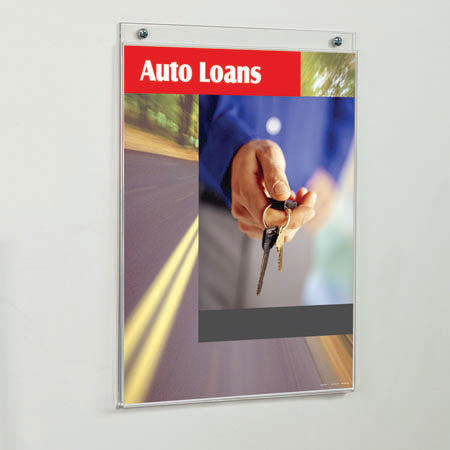 Wall Mount Acrylic Sign Holder