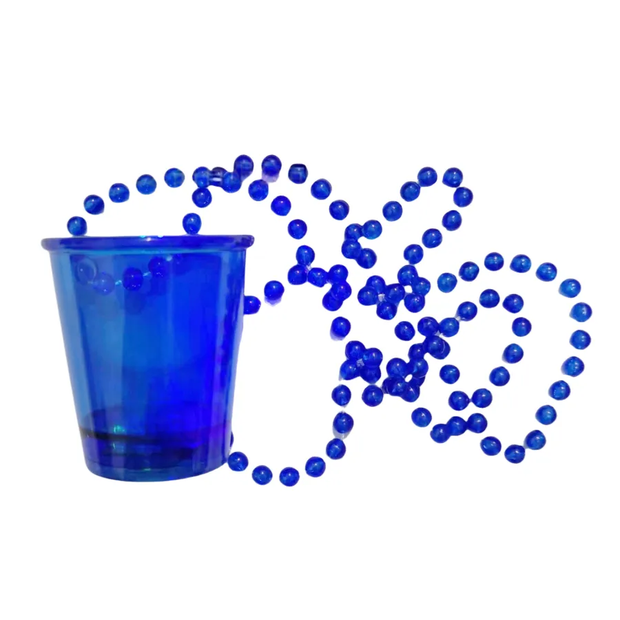 Plastic Bead Chain Shot Glass 3