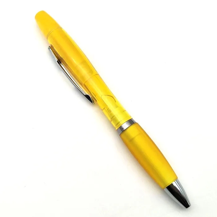 Curvy Pen with Highlighter 15