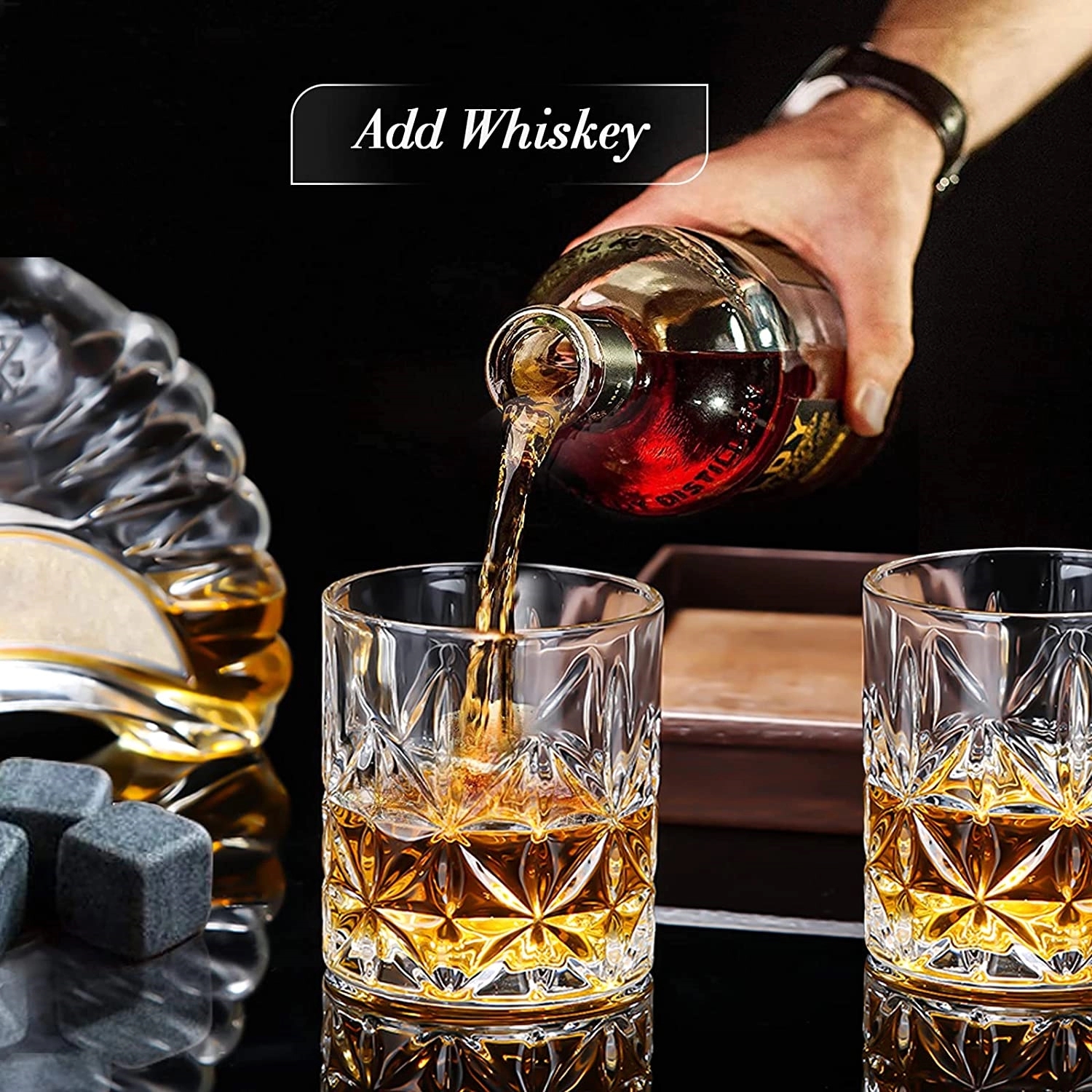 Whiskey Glass Gift Set 3