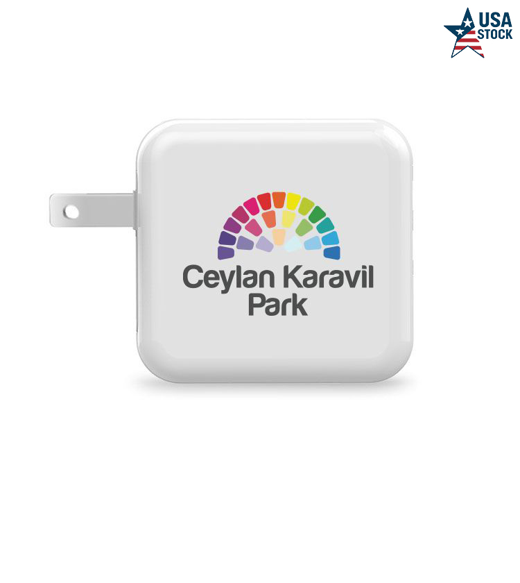 Dual USB Foldable AC Adapter for Travel 3