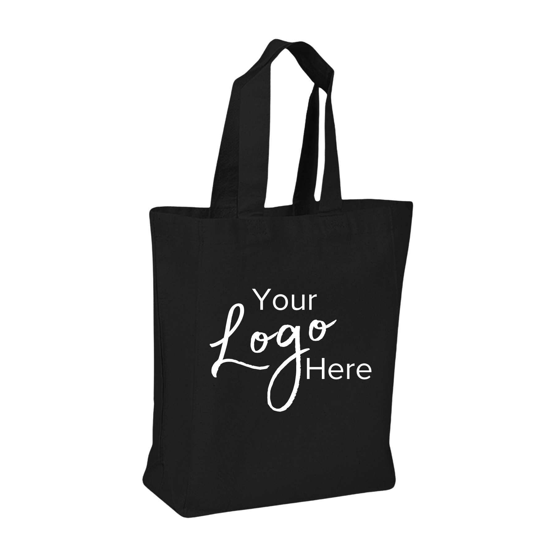 Shopping Tote 8"W x 10"H x 4" Gusset Bag 1
