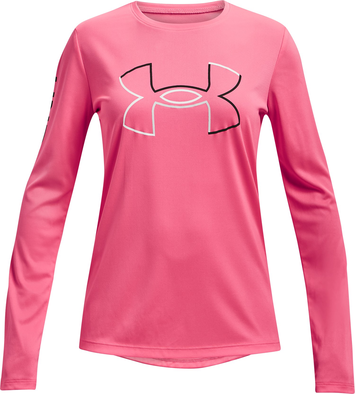 UA Tech Big Logo Girls' Long Sleeve 3