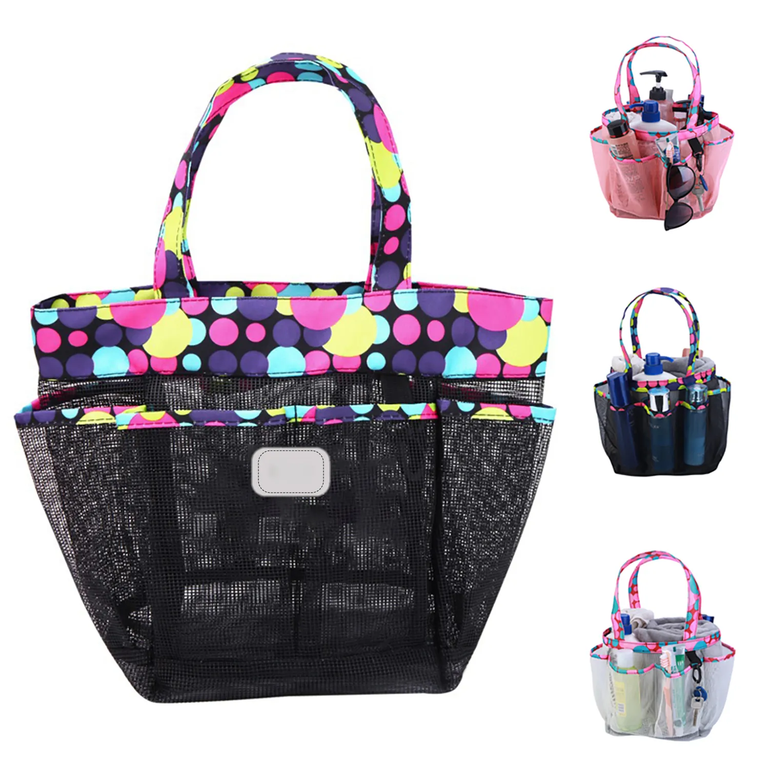 Handle Mesh Travel Wash Bag 2