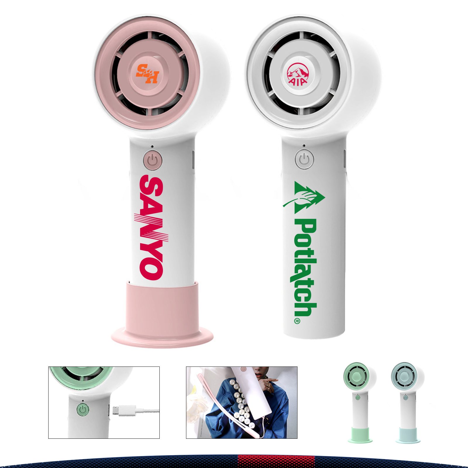 Irina USB Rechargeable Fan 5