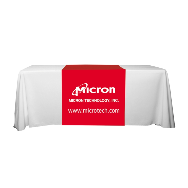 "Roger Eight" 90" L Table Runners (One Color Print) / Accommodates 3 ft Table and Larger 15