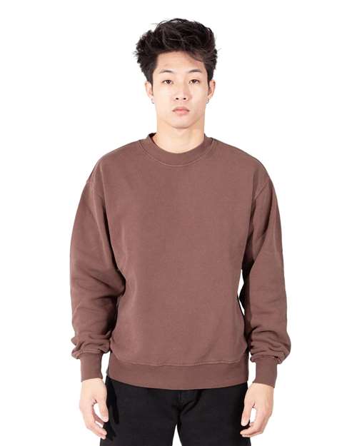 Unisex Los Angeles Garment-Dyed Crewneck Sweatshirt - SHGFC 15