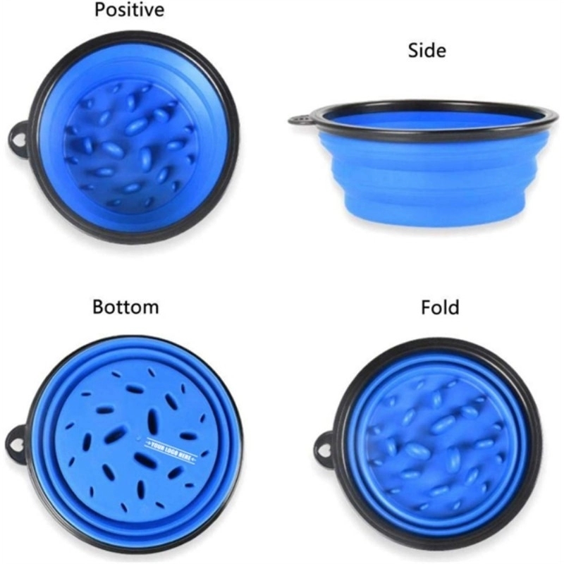 Collapsible Slow Feeder Dog Bowl 3